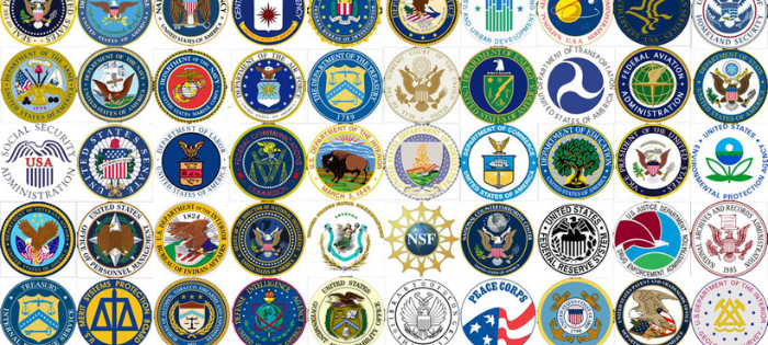 government agency logos and seals