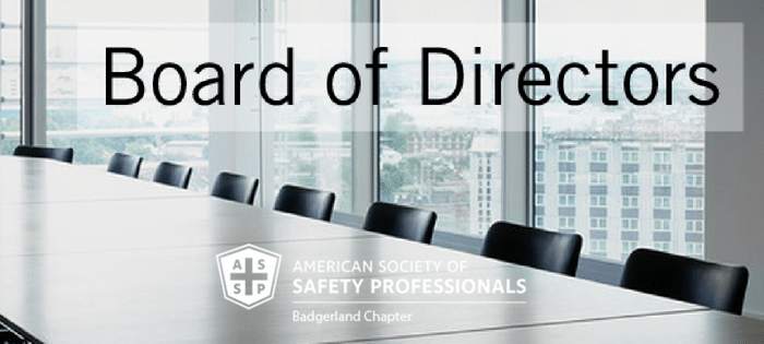 ASSP Badgerland Board of Directors